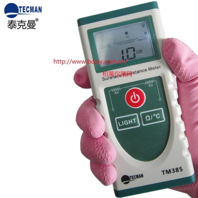 泰克曼 TM385數顯式表面電阻測試儀|