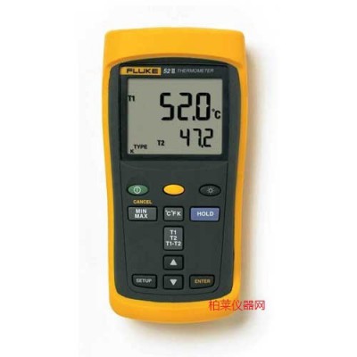 Fluke 52-II 雙通道接觸式溫度表