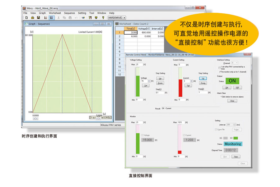 Kikusui PAV系列 小型可變開關電源(CV/CC)
