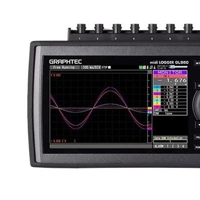 圖技graphtec GL980手持式存儲(chǔ)記錄