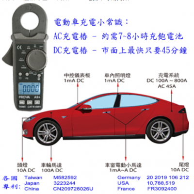 泰仕TES-PROVA-A9 +EV電動(dòng)車專用鉤
